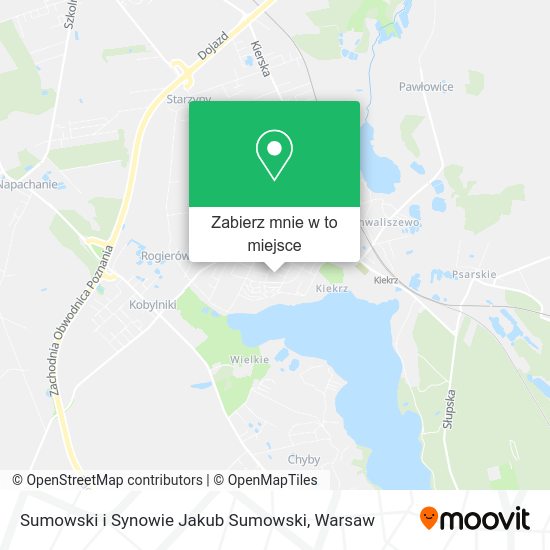 Mapa Sumowski i Synowie Jakub Sumowski