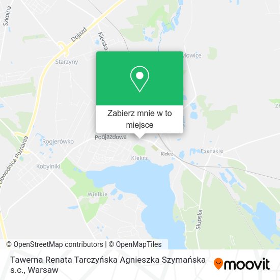 Mapa Tawerna Renata Tarczyńska Agnieszka Szymańska s.c.