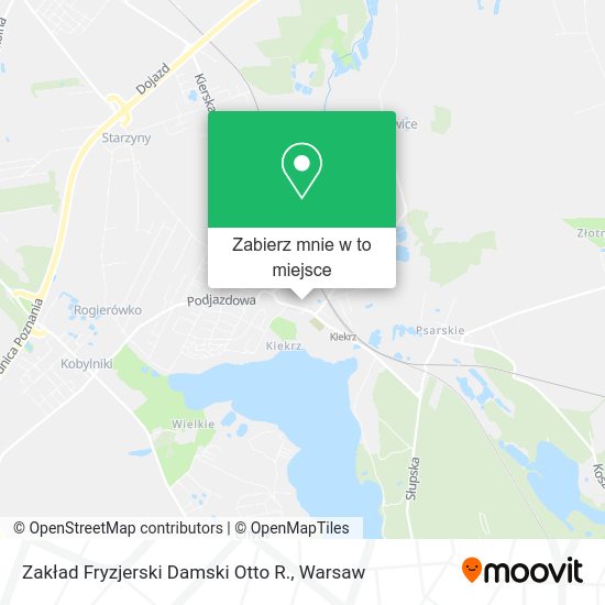 Mapa Zakład Fryzjerski Damski Otto R.