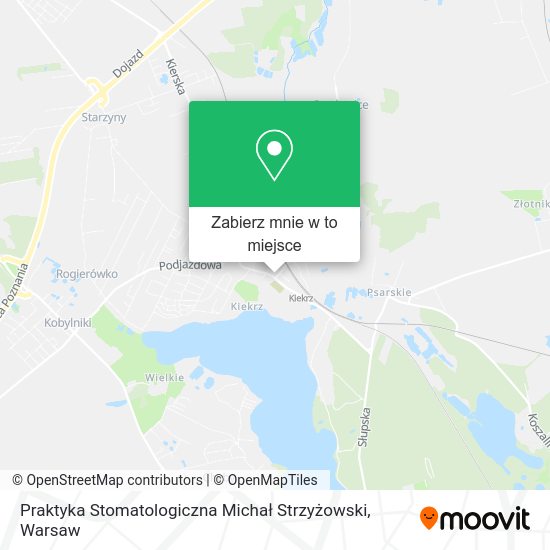 Mapa Praktyka Stomatologiczna Michał Strzyżowski