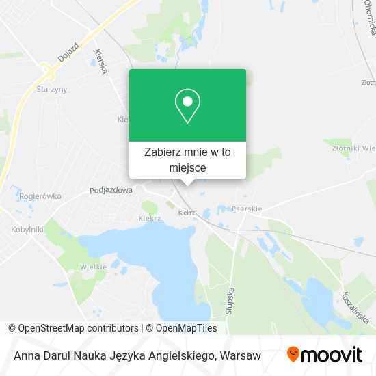 Mapa Anna Darul Nauka Języka Angielskiego