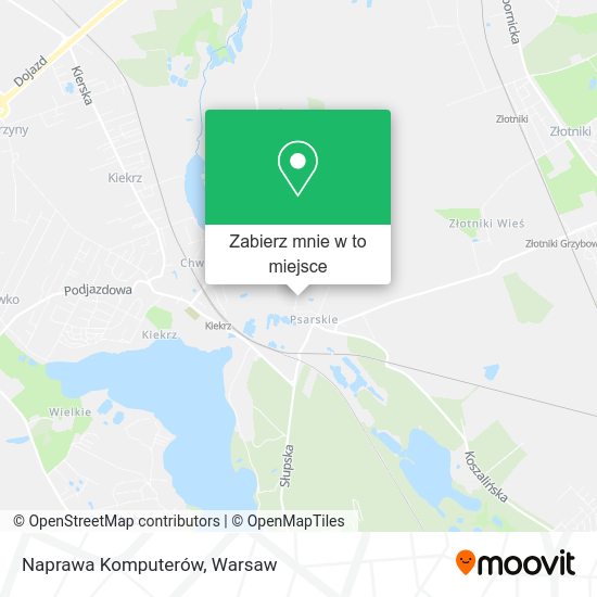 Mapa Naprawa Komputerów