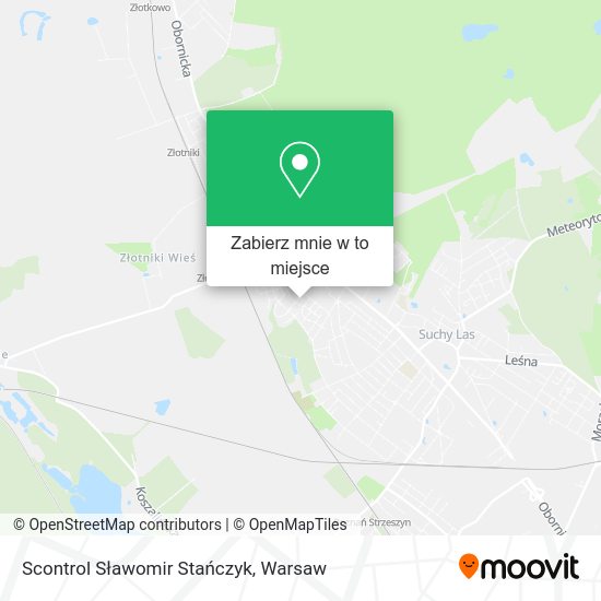 Mapa Scontrol Sławomir Stańczyk