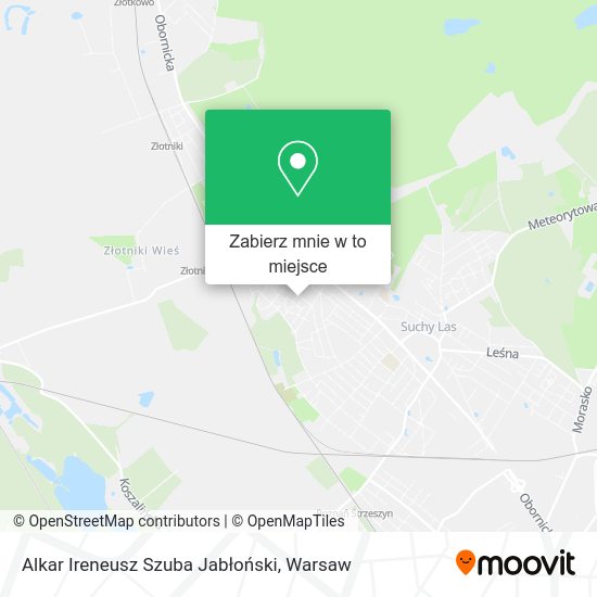 Mapa Alkar Ireneusz Szuba Jabłoński