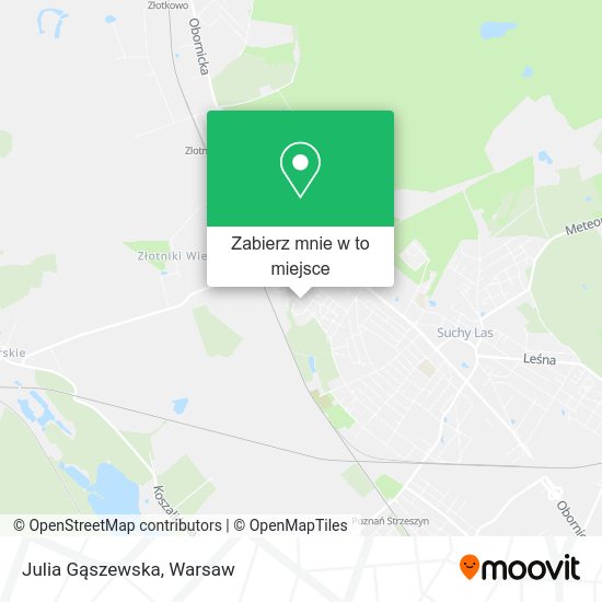 Mapa Julia Gąszewska