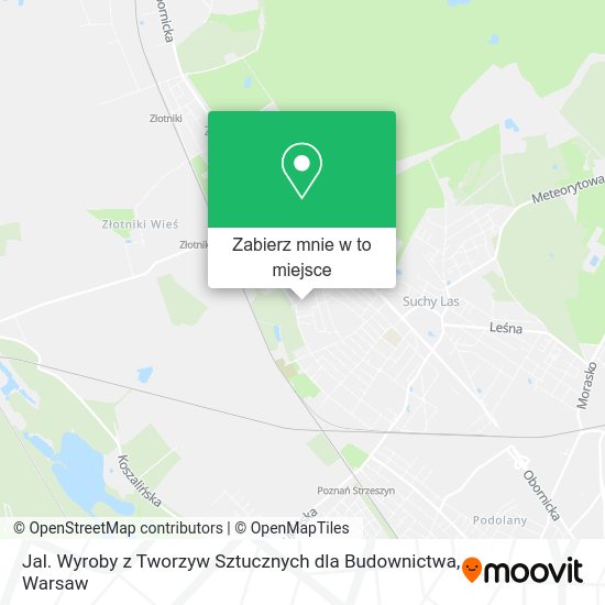 Mapa Jal. Wyroby z Tworzyw Sztucznych dla Budownictwa