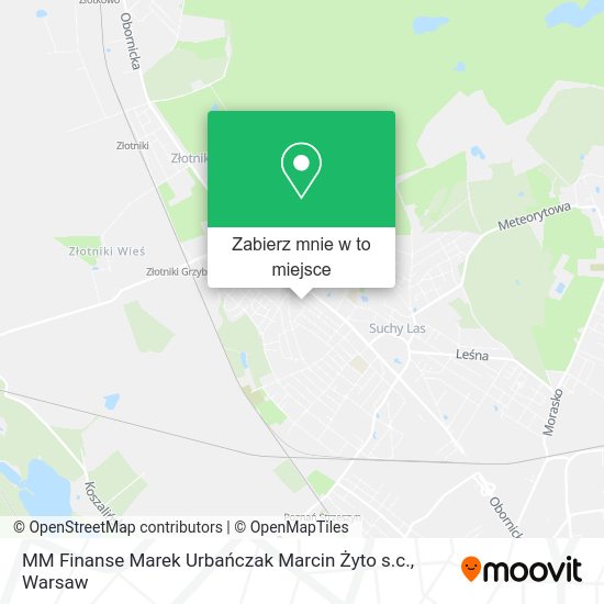 Mapa MM Finanse Marek Urbańczak Marcin Żyto s.c.