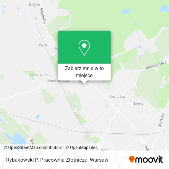 Mapa Rybakowski P. Pracownia Złotnicza