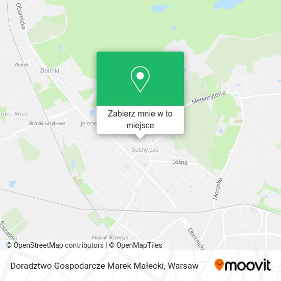 Mapa Doradztwo Gospodarcze Marek Małecki