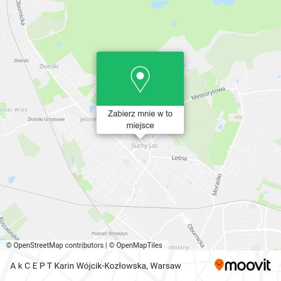 Mapa A k C E P T Karin Wójcik-Kozłowska