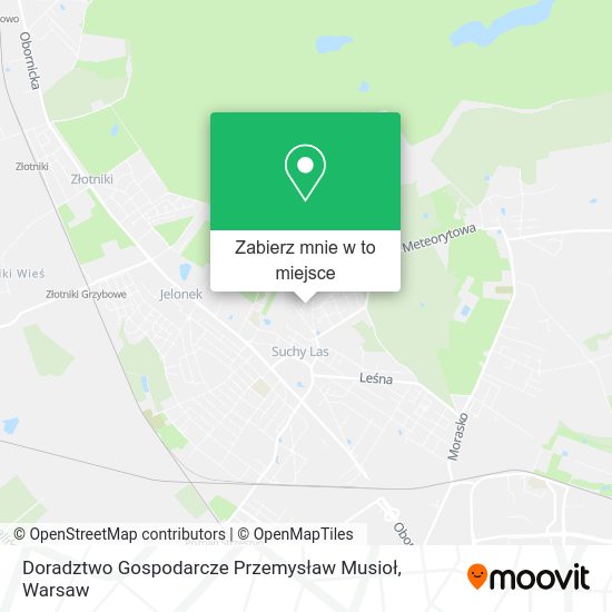 Mapa Doradztwo Gospodarcze Przemysław Musioł