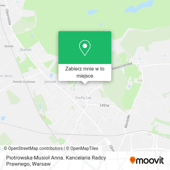 Mapa Piotrowska-Musioł Anna. Kancelaria Radcy Prawnego