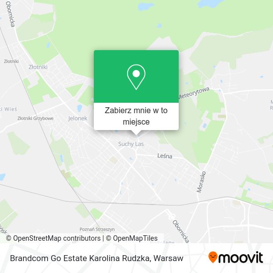 Mapa Brandcom Go Estate Karolina Rudzka