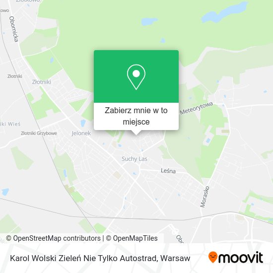 Mapa Karol Wolski Zieleń Nie Tylko Autostrad