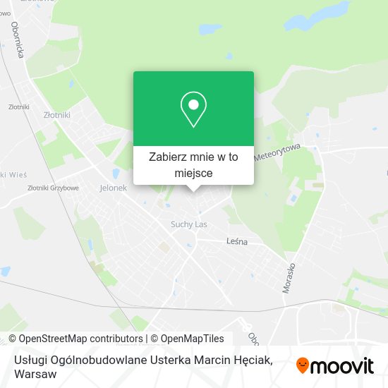 Mapa Usługi Ogólnobudowlane Usterka Marcin Hęciak