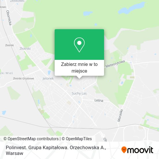 Mapa Polinvest. Grupa Kapitałowa. Orzechowska A.