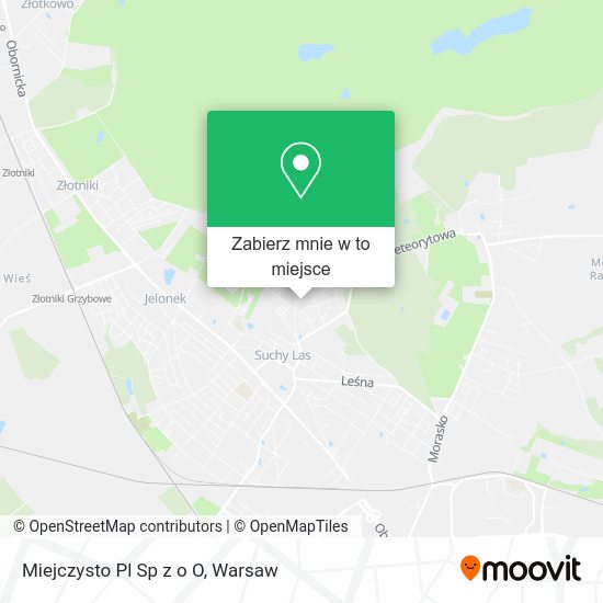 Mapa Miejczysto Pl Sp z o O