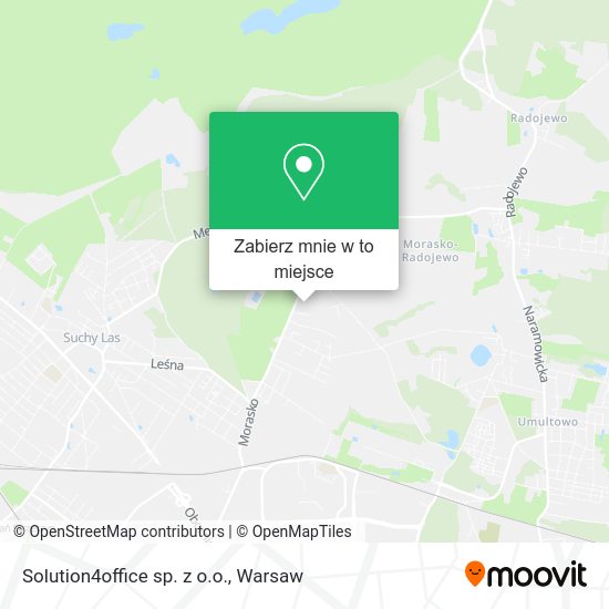 Mapa Solution4office sp. z o.o.