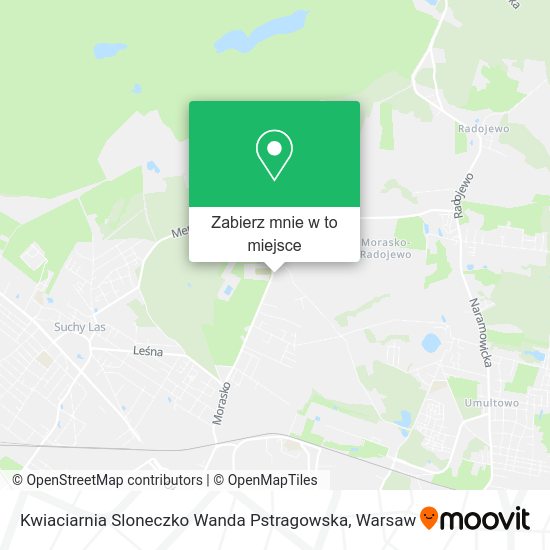 Mapa Kwiaciarnia Sloneczko Wanda Pstragowska