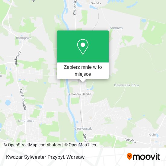 Mapa Kwazar Sylwester Przybył