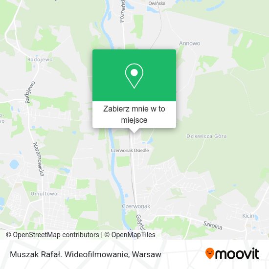 Mapa Muszak Rafał. Wideofilmowanie