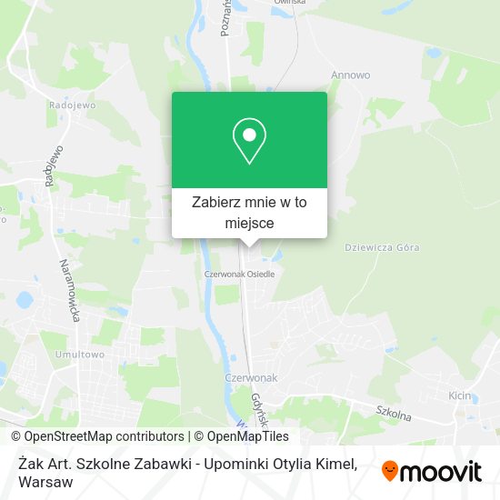 Mapa Żak Art. Szkolne Zabawki - Upominki Otylia Kimel