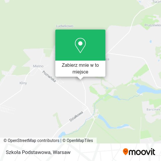 Mapa Szkoła Podstawowa