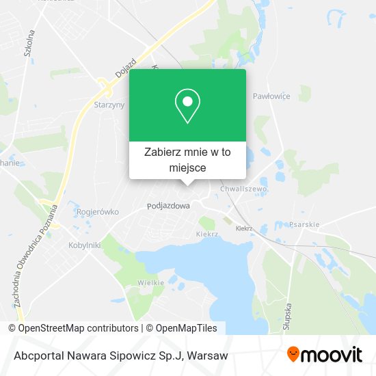 Mapa Abcportal Nawara Sipowicz Sp.J