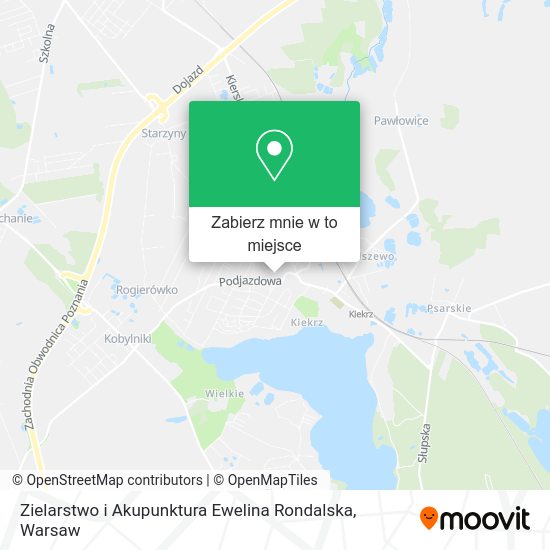 Mapa Zielarstwo i Akupunktura Ewelina Rondalska