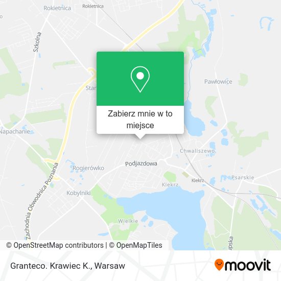 Mapa Granteco. Krawiec K.