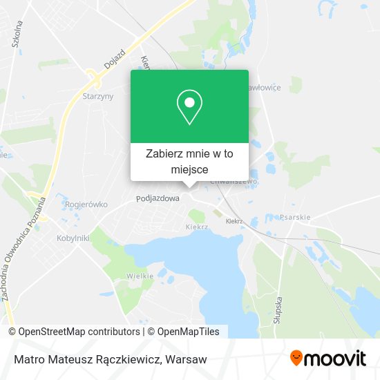 Mapa Matro Mateusz Rączkiewicz