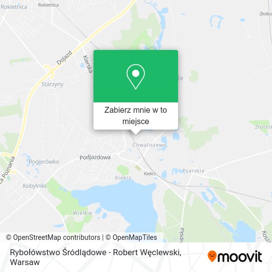 Mapa Rybołówstwo Śródlądowe - Robert Węclewski