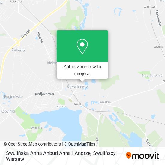 Mapa Swulińska Anna Anbud Anna i Andrzej Swulińscy