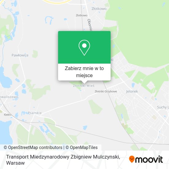 Mapa Transport Miedzynarodowy Zbigniew Mulczynski