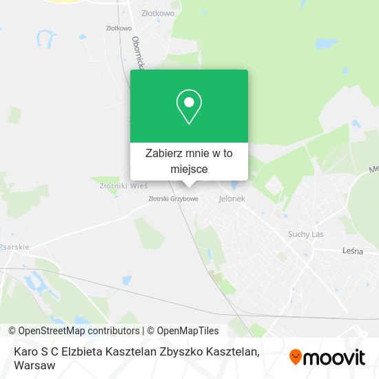 Mapa Karo S C Elzbieta Kasztelan Zbyszko Kasztelan