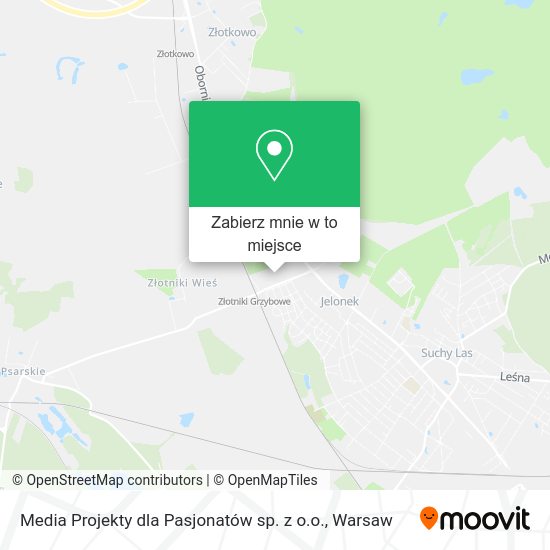 Mapa Media Projekty dla Pasjonatów sp. z o.o.