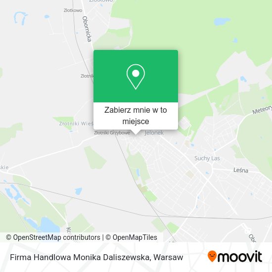 Mapa Firma Handlowa Monika Daliszewska