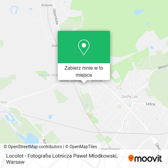 Mapa Locolot - Fotografia Lotnicza Paweł Młodkowski