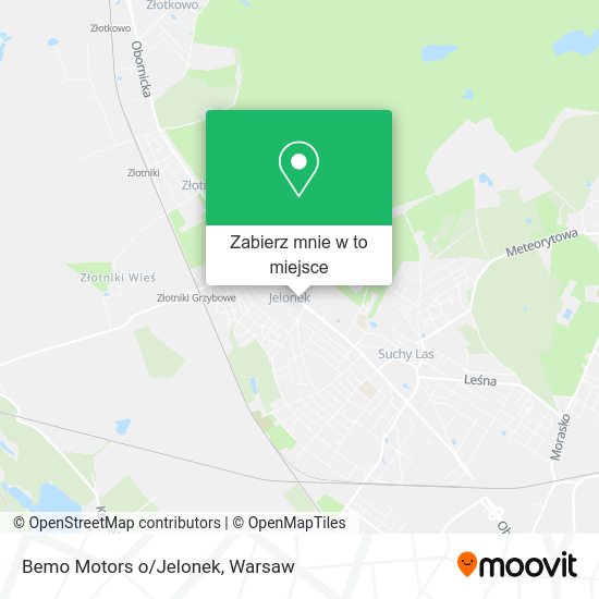 Mapa Bemo Motors o/Jelonek