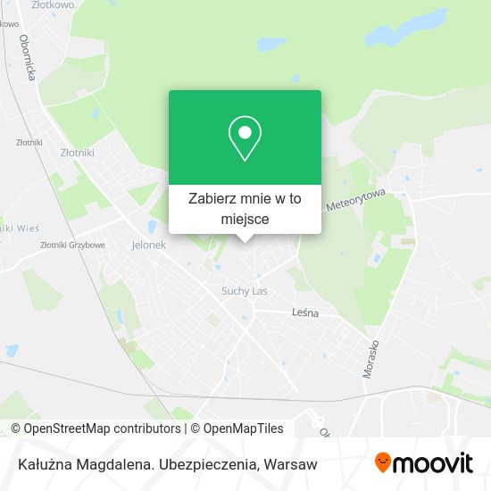 Mapa Kałużna Magdalena. Ubezpieczenia