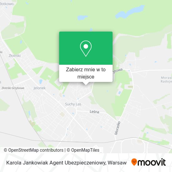 Mapa Karola Jankowiak Agent Ubezpieczeniowy