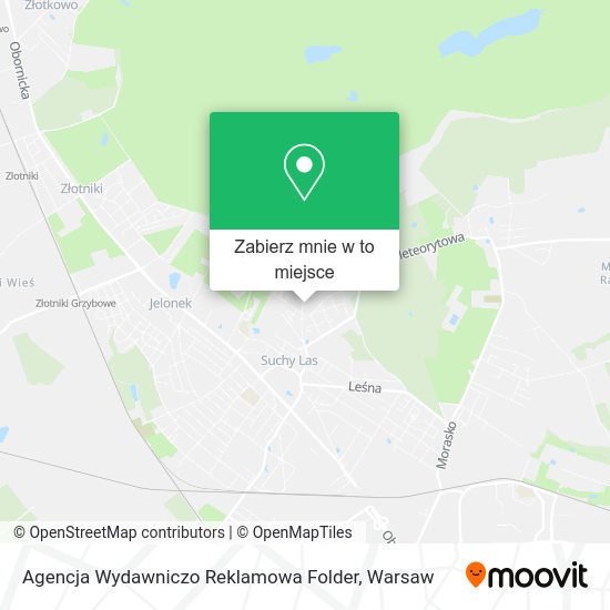 Mapa Agencja Wydawniczo Reklamowa Folder