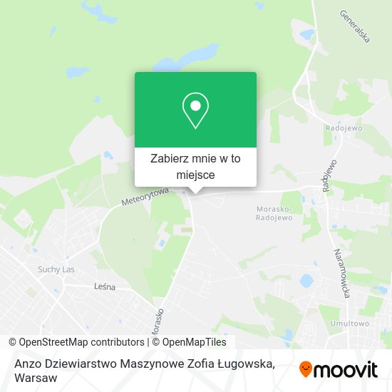 Mapa Anzo Dziewiarstwo Maszynowe Zofia Ługowska