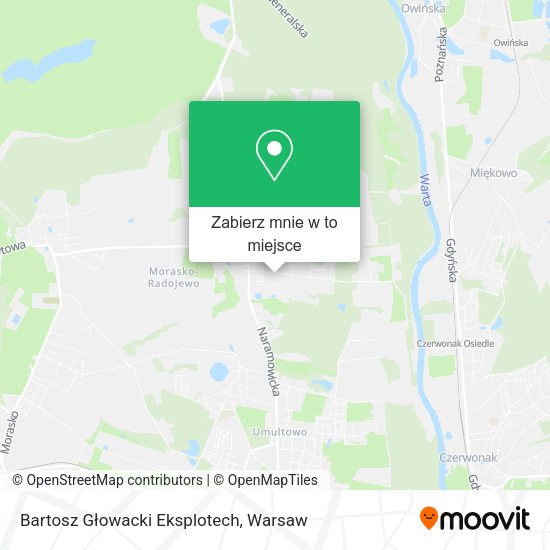 Mapa Bartosz Głowacki Eksplotech