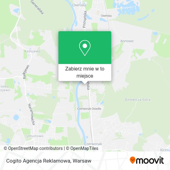 Mapa Cogito Agencja Reklamowa