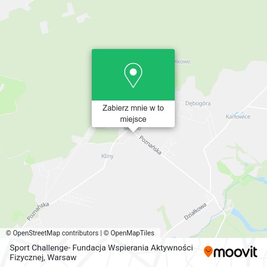 Mapa Sport Challenge- Fundacja Wspierania Aktywności Fizycznej