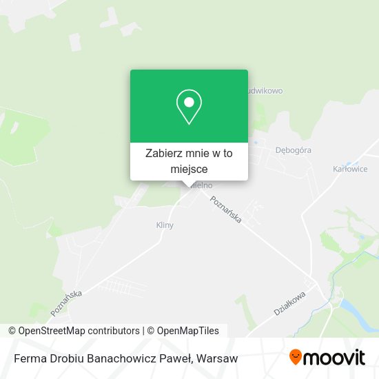 Mapa Ferma Drobiu Banachowicz Paweł