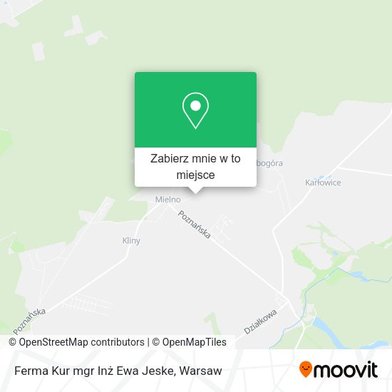 Mapa Ferma Kur mgr Inż Ewa Jeske