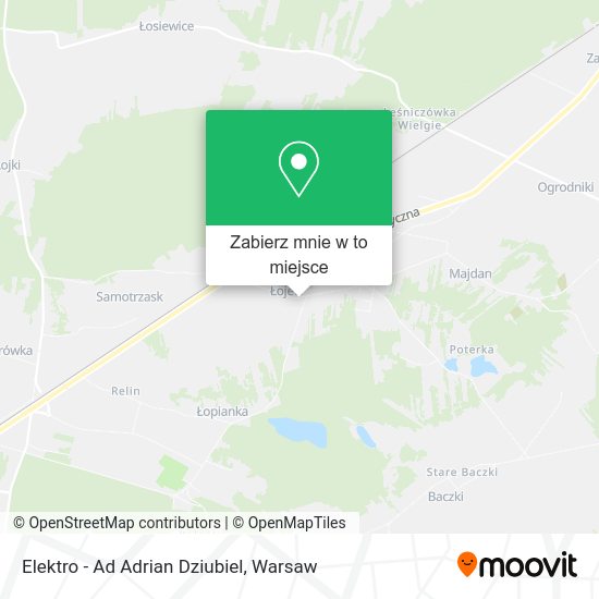 Mapa Elektro - Ad Adrian Dziubiel