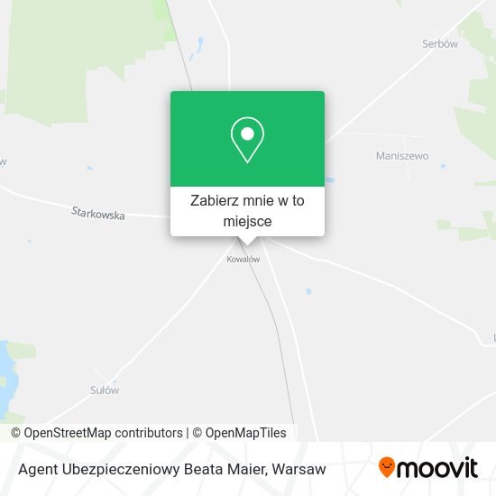 Mapa Agent Ubezpieczeniowy Beata Maier